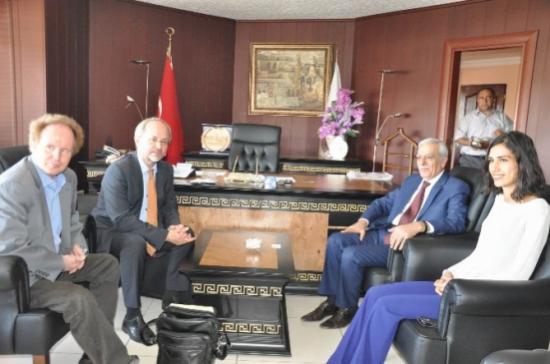 Alman Heyetten Mardin Büyükşehir'e Ziyaret