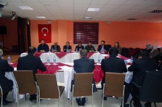 Kelkit'te Halk Eğitimi Planlama Ve İşbirliği Komisyonu Toplandı