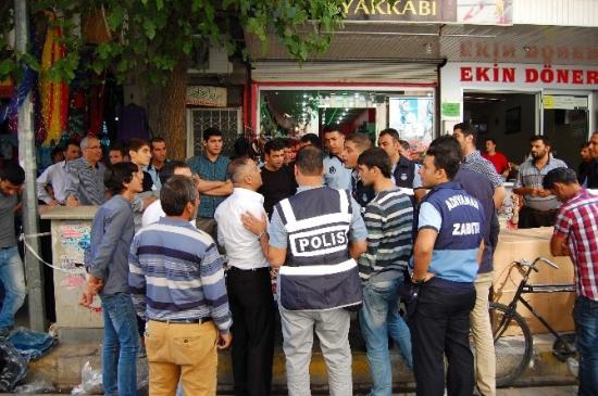 Esnaf Ve Zabıta Arasında Tartışma