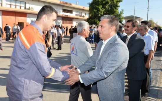 Başkan Uysal Personeli İle Bayramlaştı