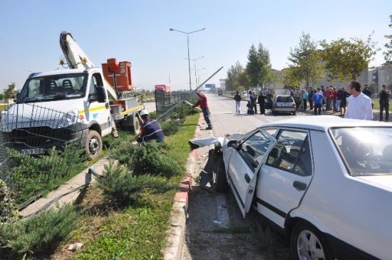 Kazadan Yara Almadan Kurtulan Çocuk Göz Yaşlarına Boğuldu
