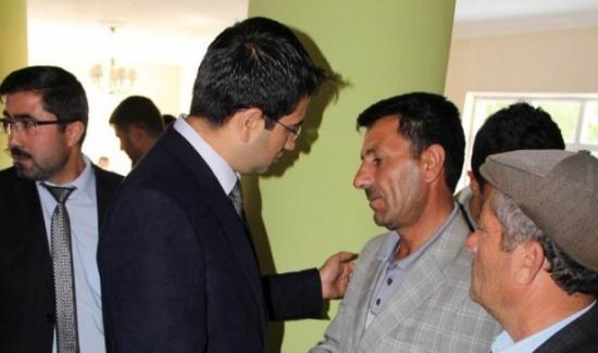 Özalp Kaymakamı Çiçek'ten Taziye Ziyareti