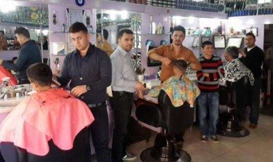 Yozgat'ta Berber Ve Kuaförler Bayram Mesaisinde