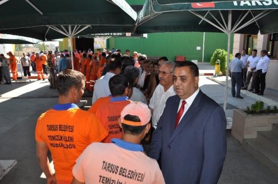 Başkan Can Personeli İle Bayramlaştı