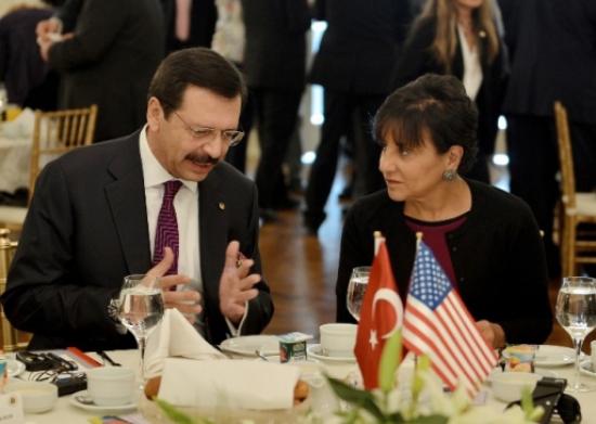 Abd Ticaret Bakanı Prıtzker Ve Hisarcıklıoğlu'ndan Ticari İlişkilerin Artması İçin 'kararlılık' Mesajı