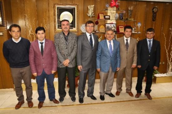 Kayseri Veteriner Hekimleri Odası Yöneticilerinin Melikgazi Belediye Ziyareti