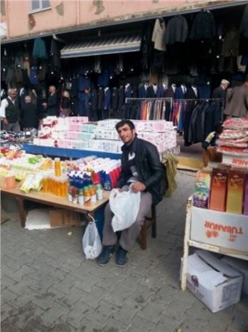 Van'da Bayram Alışverişi