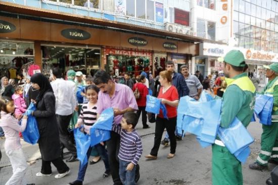Şahinbey 22o Bin Adet Kurban Atık Poşeti Dağıttı