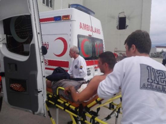 Samsun'da Asker Bıçaklandı