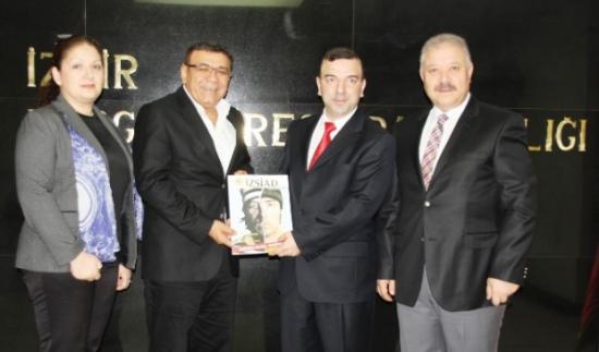 İzsiad İzmir Vergi Dairesi Başkanı Rıfat Engin'i Ziyaret Etti