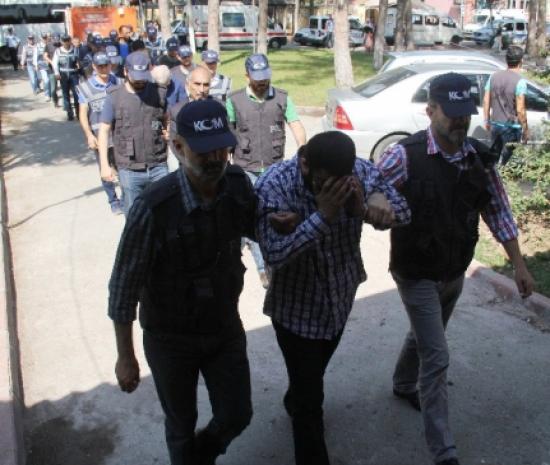 Aile Boyu Tefecilere 7 Tutuklama