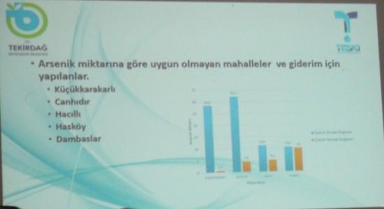 Tekirdağ'ın Sularında Arsenik Yok