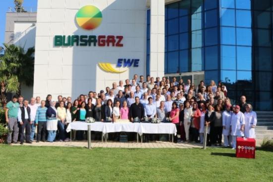 Bursagaz Ailesi Bayramlaştı