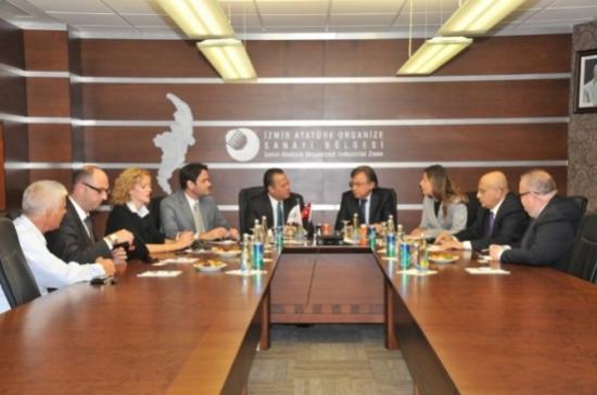 Uğurtaş Makedonya Devlet Bakanı Naumoff'u Ağırladı