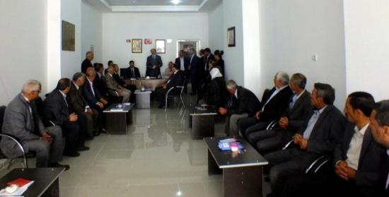 Ak Parti Van İl Başkanı Soğanda Erciş Muradiye Ve Çaldıran'ı Ziyaret Etti