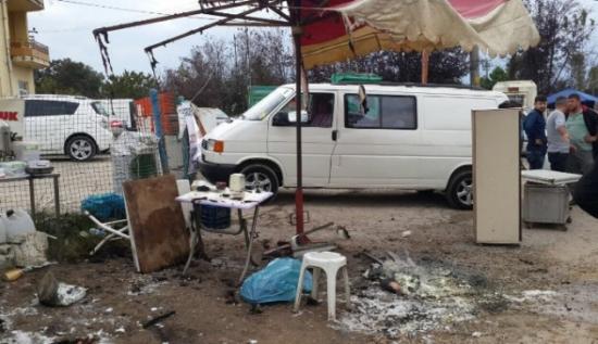 Kurban Pazarında Tüp Patladı: 1 Yaralı