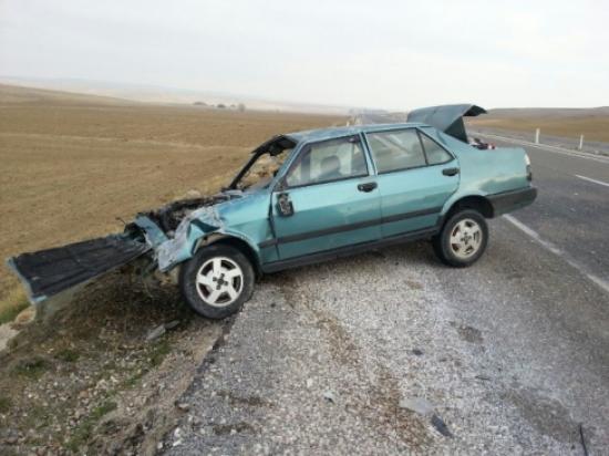 Otomobil Takla Attı: 2 Yaralı
