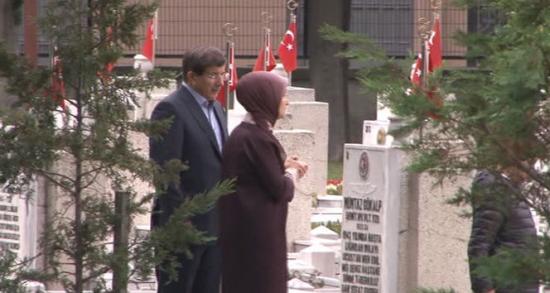 Başbakan şehitleri unutmadı!