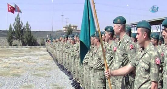 Türk askerlerinin 4 km uzaklıktaki bayramı!