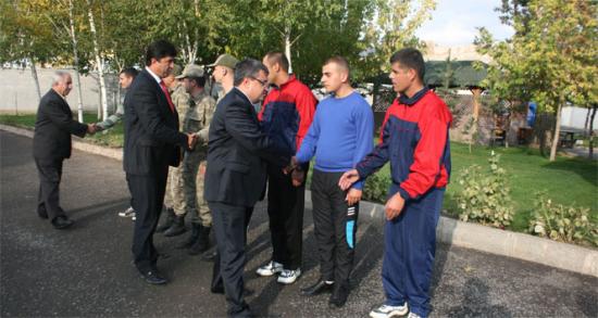 Pasinler'de bayramlaşma!