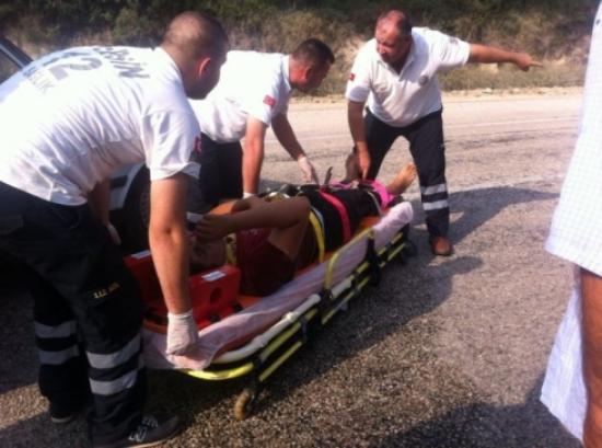 Kadirli'de Trafik Kazası: 1 Yaralı