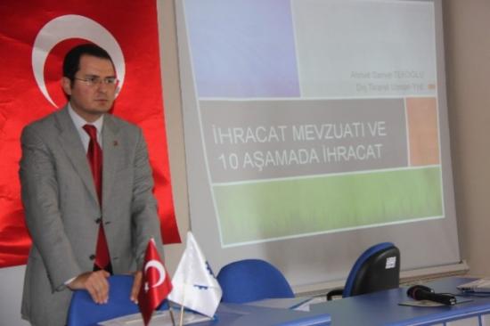 Bingöl'de Dış Ticaret Semineri Verildi