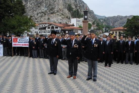 Amasya'da Gaziler Günü Kutlandı