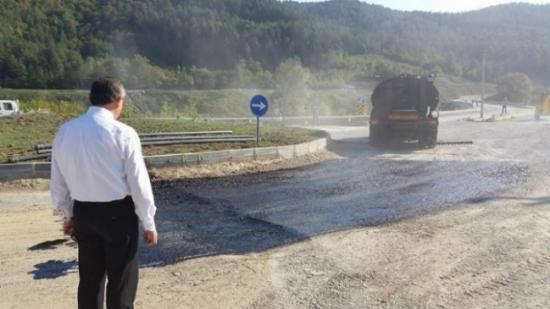 Ulus'ta Üst Yapı Çalışmaları Devam Ediyor