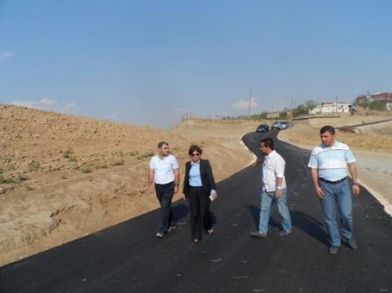 Kaymakam Çağlar Asfalt Çalışmalarını Denetledi