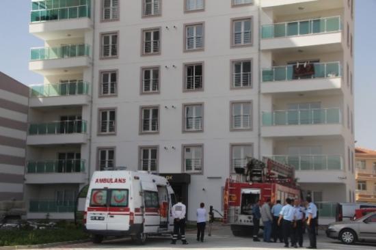 Karaman'da Korkutan Yangın