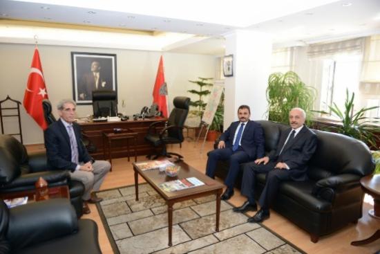 Başkan Külcü'den Emniyet Müdürü Tarancı'ya Ziyaret