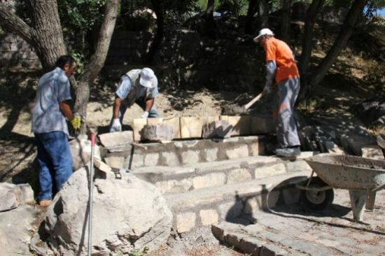 50. Yıl Parkının Yenilenmesine Dönük Çalışmalar Sürüyor