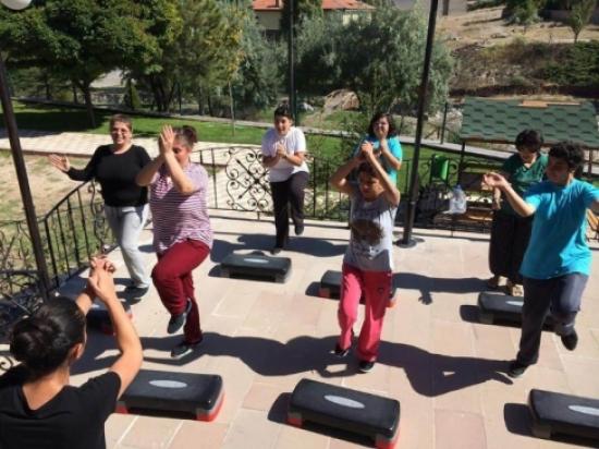 Engelliler Güne Spor Yaparak Başlıyor