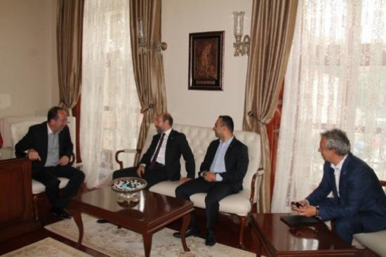 Abdi İbrahim'in Patronu Nezih Barut'tan Edirne Belediye Başkanı Gürkan'a Ziyaret