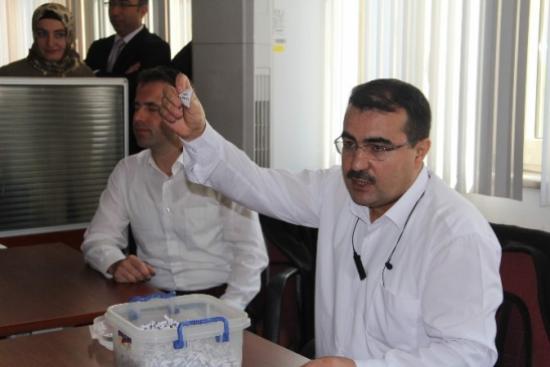 Çorum'da Tyçp Kuraları Çekildi