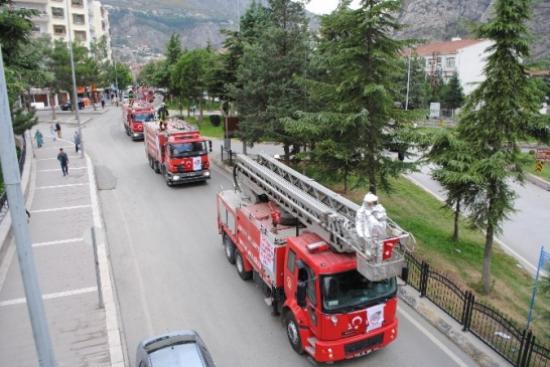 İtfaiyeciler Şehir Turu Atınca Yangın Var Sandılar