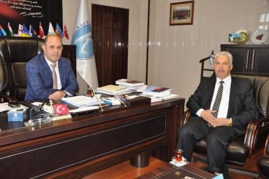 Kosgeb Müdüründen Kaü Rektörüne Ziyaret