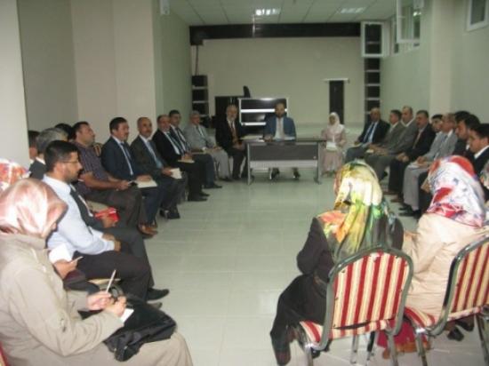 İlçe Müftüler Toplantısı Karaköprü'de Yapıldı