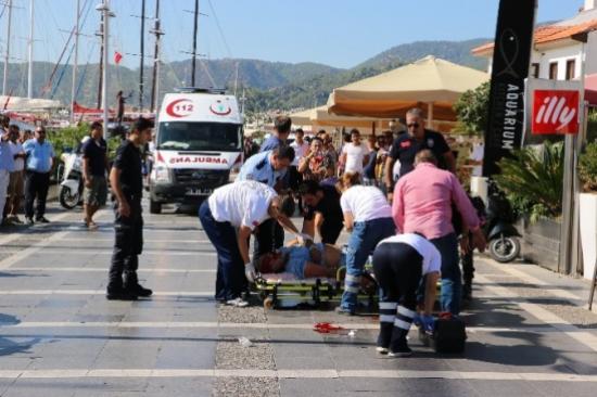 Marmaris'te Silahlı Kavga: 1 Yaralı