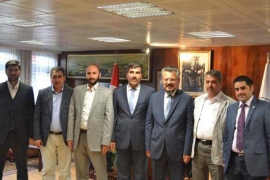 Din Bir-sen'den Muş Belediye Başkanı'na Ziyaret