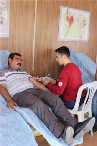 Kızılay Kan Toplama Tırı Kilis'te Yoğun İlgi Gördü