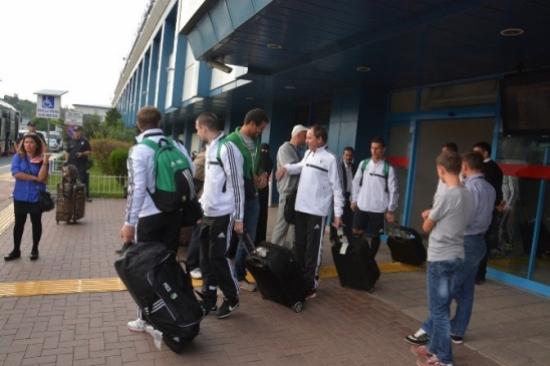 Trabzonspor'un Uefa Avrupa Ligi'ndeki Rakibi Legia Warşova Trabzon'a Geldi