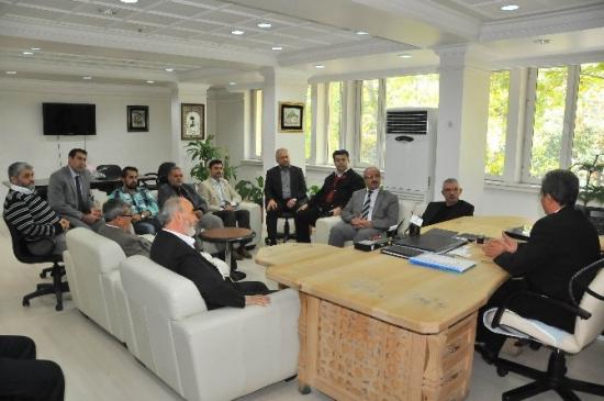 Stk'lardan Başkan Akkaya'ya Ziyaret