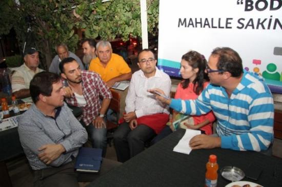 Belediye Ekipleri Yokuşbaşı Mahalle Sakinleriyle Toplantı Yaptı