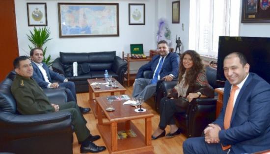 Kügiad'tan Komutan'a Ziyaret