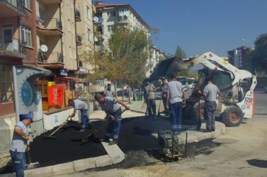 Büyükşehir Belediyesi'nin Üst Yapı Çalışmaları