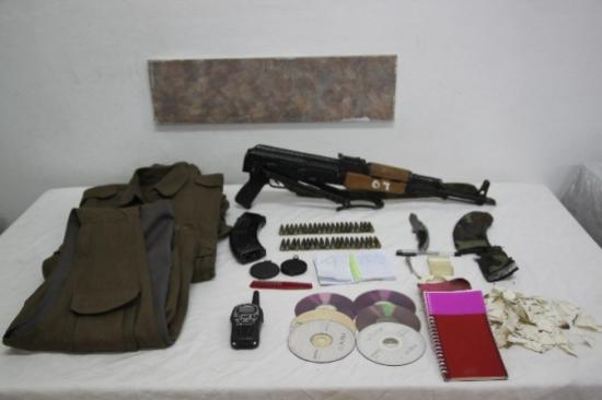 Teslim Olan Pkk Üyesinin Yer Göstermesi Sonucu Silah Ele Geçirildi