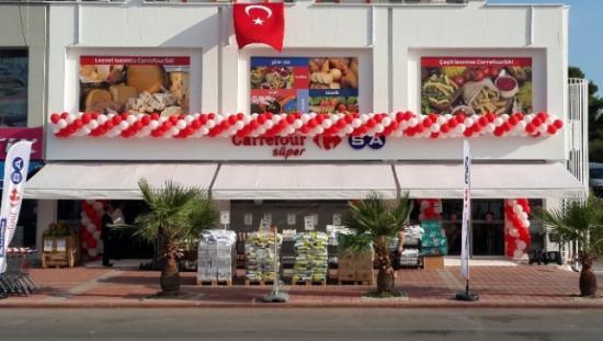 Carrefoursa'nın 300. Marketi 'süper' Oldu