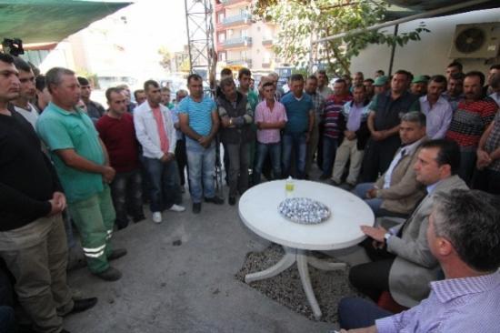 Menderes'in Başkanı Soylu Personeliyle Bayramlaştı