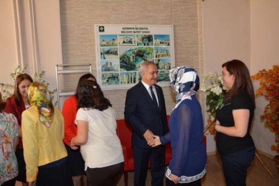 Osmaniye Belediye Başkanı Kara Personeli İle Bayramlaştı